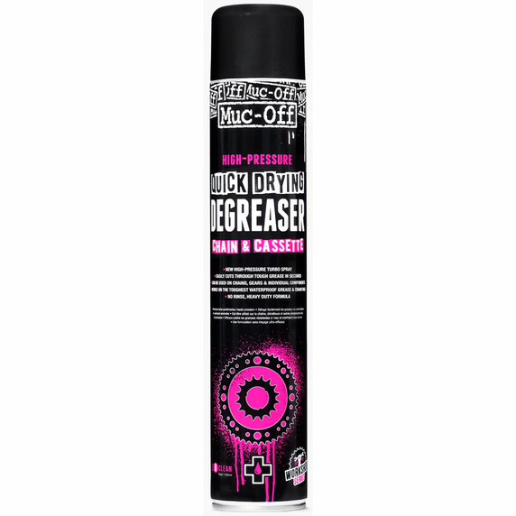 Muc-Off High-Pressure Quick Drying Chain & Cassette Degreaser 750ml