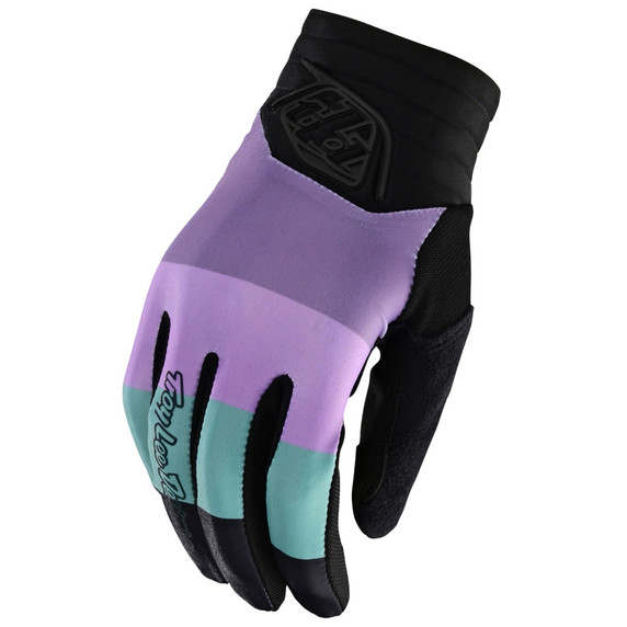 Troy Lee Designs Luxe Womens MTB Gloves Rugby Black