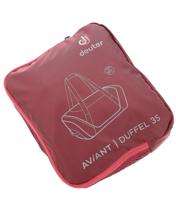 Deuter Aviant 35L Duffel Bag Maroon Aubergine
