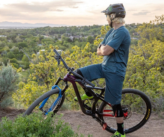 Troy Lee Designs Drift MTB SS Jersey Dark Slate Blue