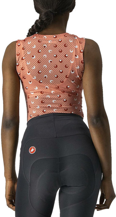 Castelli Pro Mesh 3 Womens Sleeveless Top Blush 2022