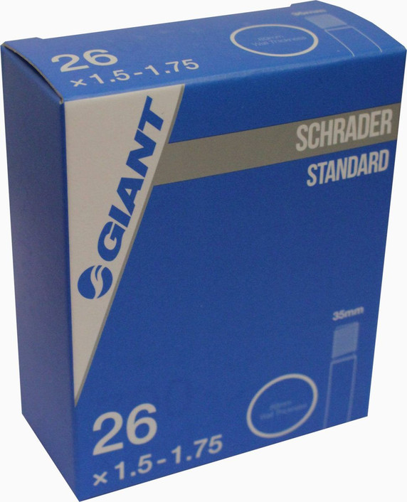 Giant 26x1.5/1.75" Schrader Valve 35mm Tube