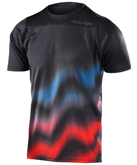 Troy Lee Designs Skyline MTB SS Jersey Wave Black