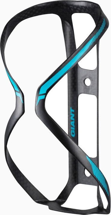 Giant Airway Lite Carbon Bottle Cage Black/Gloss Blue