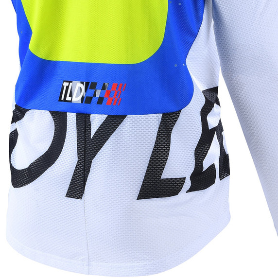 Troy Lee Designs Sprint Youth MTB LS Jersey Drop In White