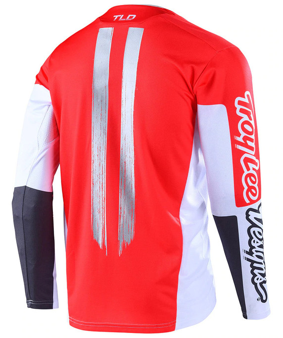 Troy Lee Designs Sprint Youth MTB LS Jersey Red Charcoal