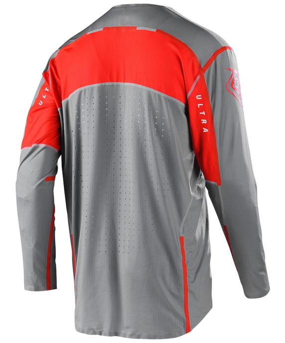 Troy Lee Designs Sprint MTB LS Jersey Grey Rocket Pink