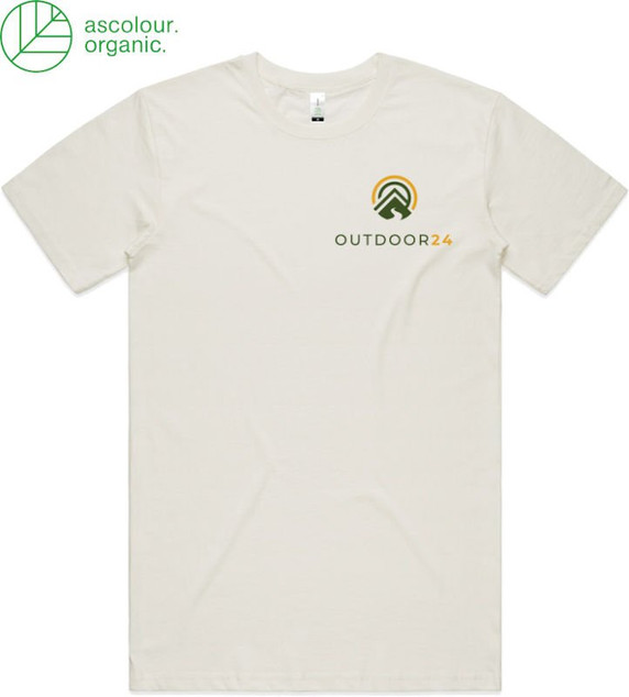 OUTDOOR24 Staple Organic SS T-Shirt Natural X-Large