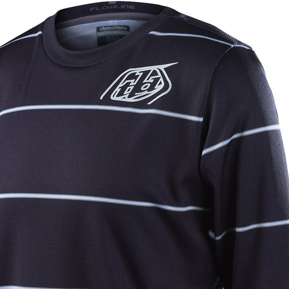 Troy Lee Designs Flowline Revert Youth LS Jersey Black