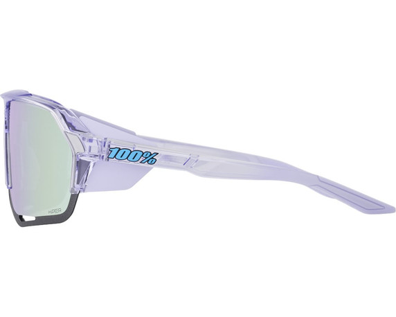 100% Norvik Sunglasses Polished Translucent Lavender (HiPER Lavender Mirror Lens)