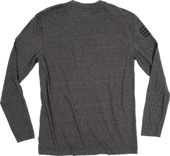 Fasthouse Blend LS Tech Shirt Heather Grey 2023