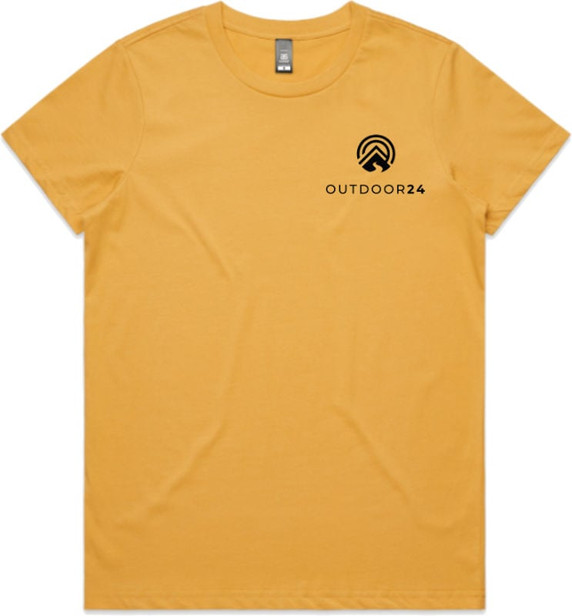 OUTDOOR24 Staple SS T-Shirt Mustard Medium