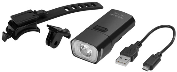 Giant Recon HL 350 USB Rechargeable 350lm Front Light Black
