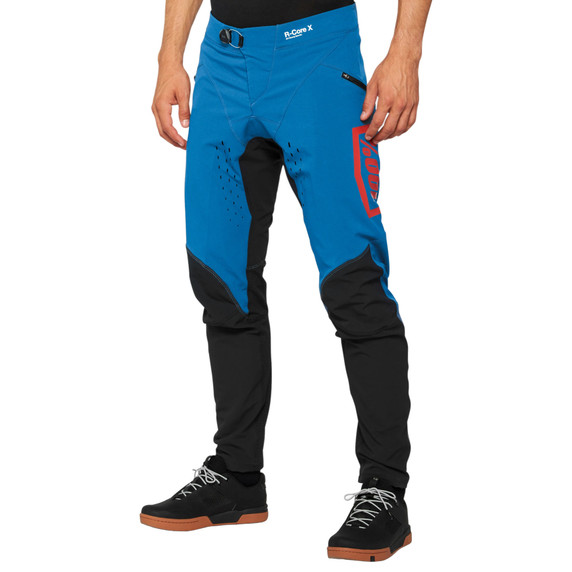 100% R-Core X DH Pants Black/Slate Blue