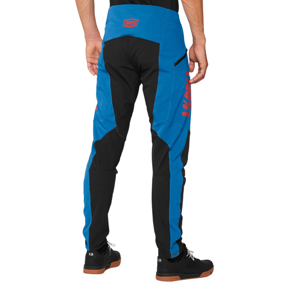 100% R-Core X DH Pants Black/Slate Blue