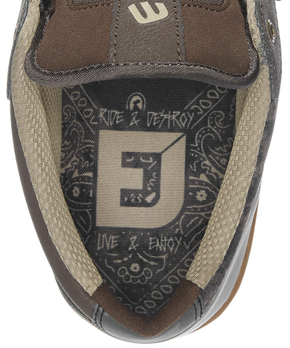 Etnies Jameson Mid Crank MTB Shoes Brown/Tan/Gum