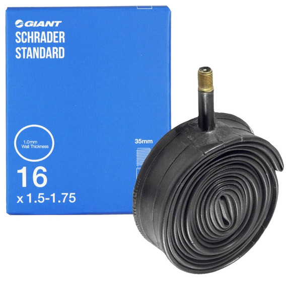 Giant 16x1.5/1.75" Schrader Valve 35mm Tube
