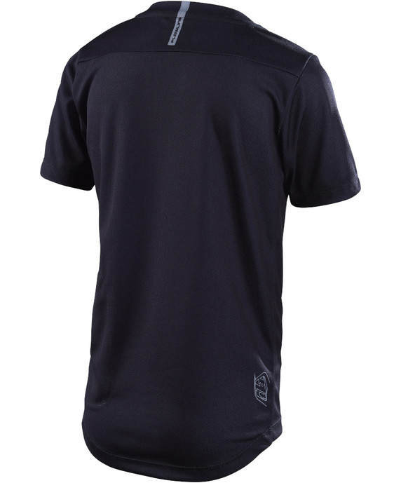 Troy Lee Designs Flowline Youth MTB LS Jersey Solid Black
