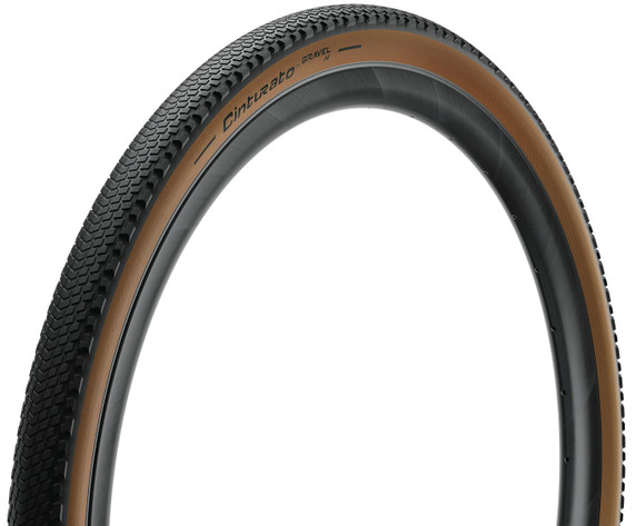 Pirelli Cinturato Hard Gravel TLR 650b Folding Tyre Classic Tanwall