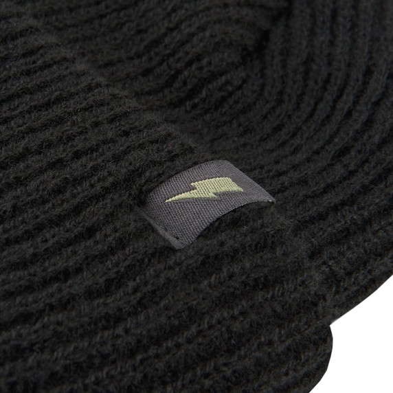 YT Knitted Sailor Beanie Black