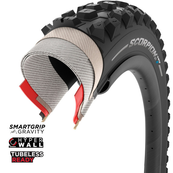 Pirelli Scorpion Enduro E-MTB Soft Black MTB Tyre 29x2.6