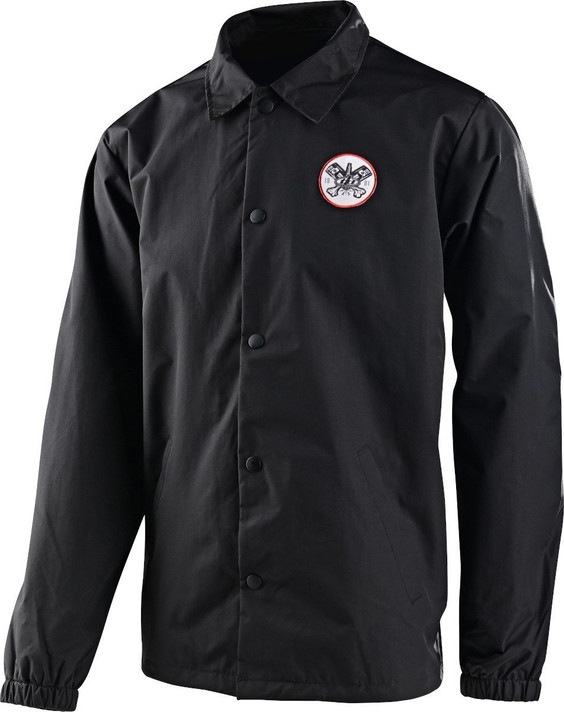 Troy Lee Designs 40th Anniversary Piston Bone MTB Windbreaker Jacket Black