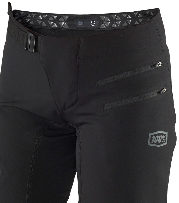 100% Airmatic Womens Shorts Black