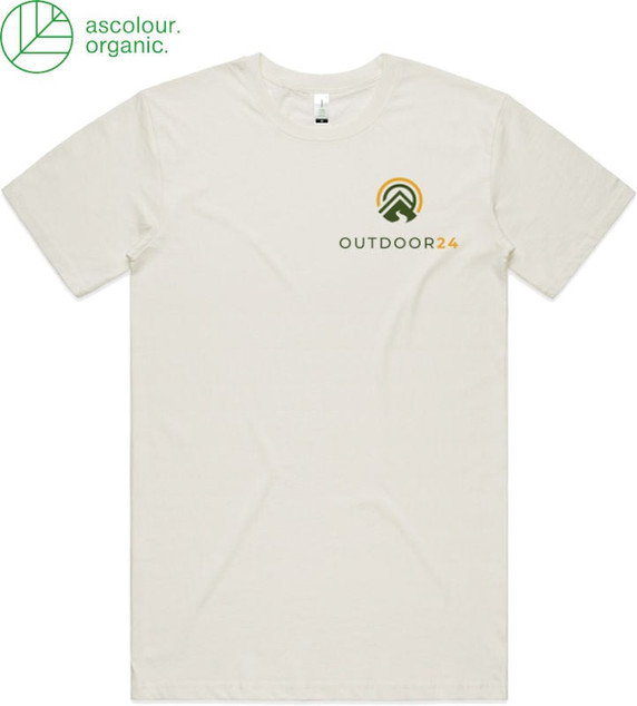 OUTDOOR24 Staple Organic SS T-Shirt Natural Medium