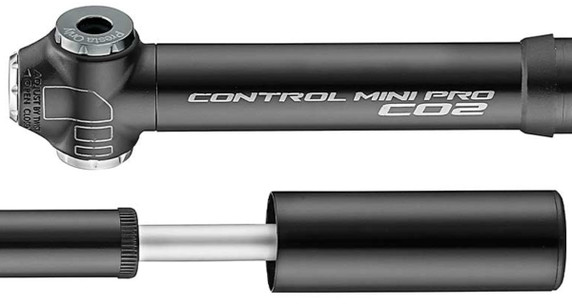 Giant Control Mini Pro Hand Pump + CO2 Inflator Black