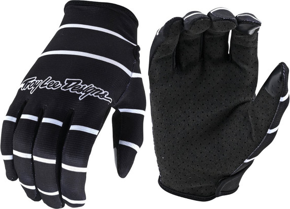 Troy Lee Designs Flowline MTB Gloves Stripe Black 2021 Small