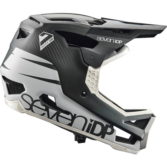 Seven iDP Project 23 Carbon Full Face Helmet Cool Grey/Raw Carbon