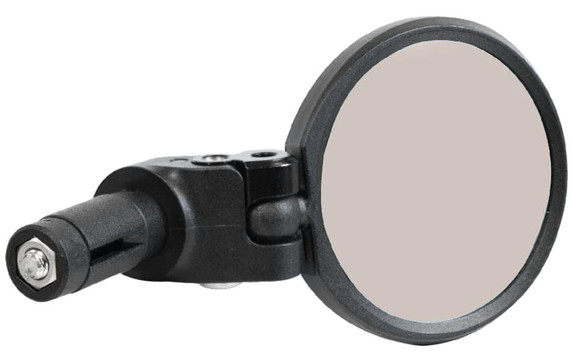Azur Orbit Bar End Mount Anti-Glare Bicycle Mirror Black