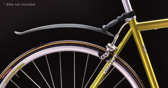 Azur M4 Armour Seatpost Mount Adjustable Rear Mudguard Black