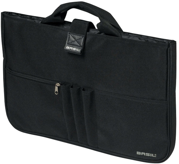 Basil Organiser Laptop Bag Black