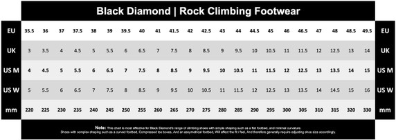 Black diamond momentum shoe sizing Clearance