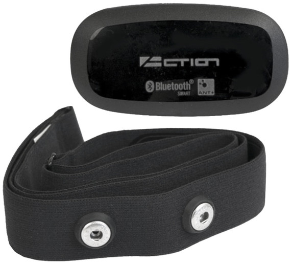 Azur Action BT/ANT+ Wireless Heart Rate Sensor + Strap Black