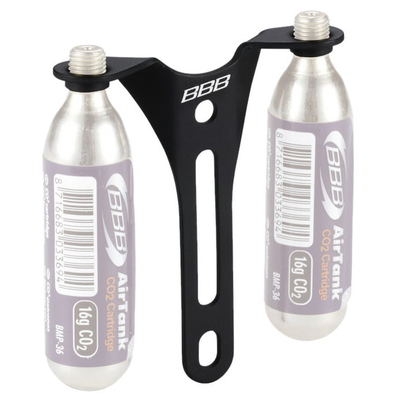 BBB BBC-90 Co2Hold Bracket Twin Co2 Cartridge Holder