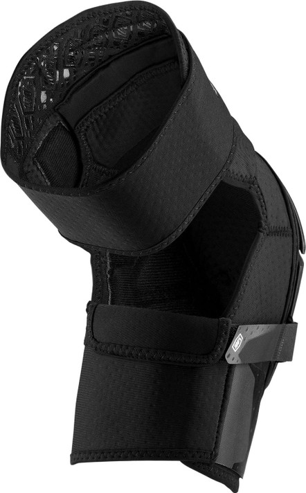 100% Fortis Knee Guards Black