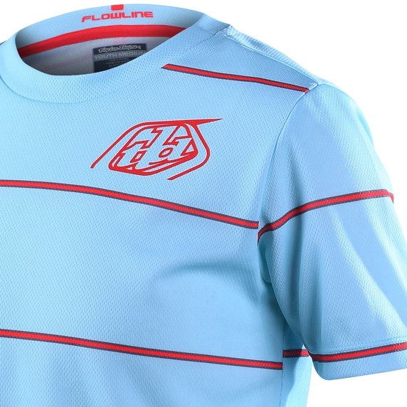 Troy Lee Designs Flowline Youth MTB LS Jersey Jersey Revert Water