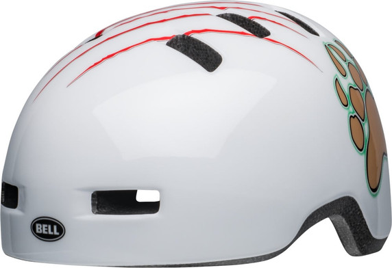 Bell Lil Ripper Child Helmet White Grizzly