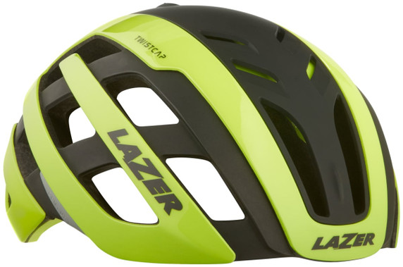 Lazer Century Helmet w/LED Flash Yellow/Black