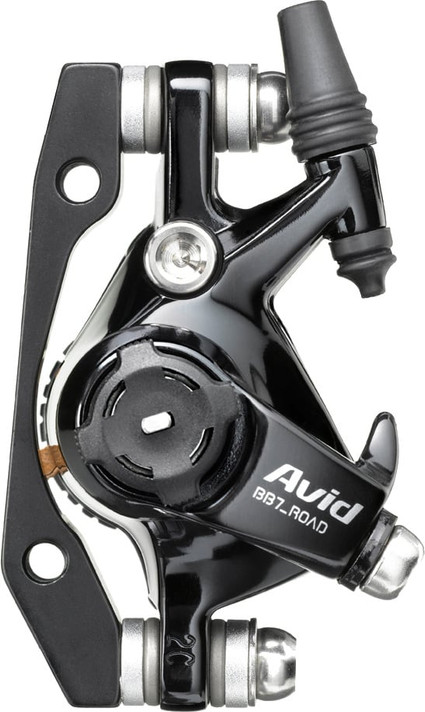 SRAM Avid BB7 Road S Front or Rear Cable Disc Brake Caliper Annodised Black w/160mm Rotor