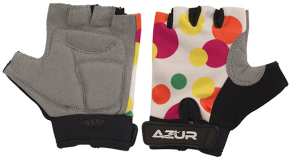 Azur K5 Kids Gloves White/Spotted