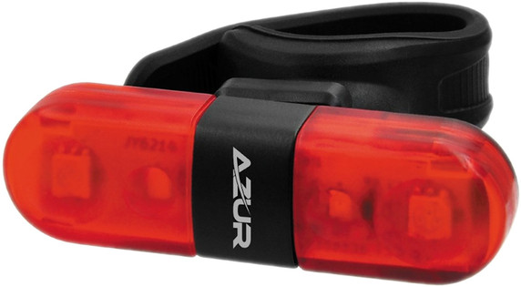 Azur Nano 30 lm USB Rear Light Black