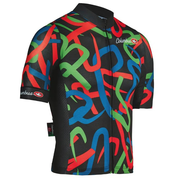 Cinelli Columbus Tubography SS Jersey Black