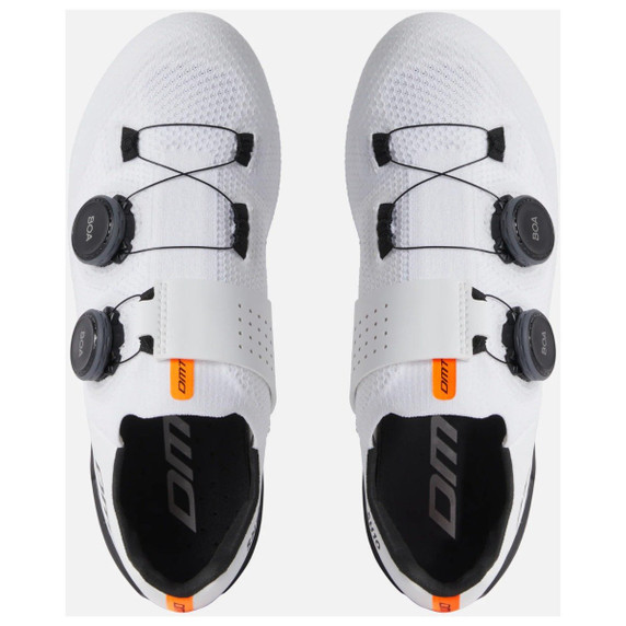 DMT SH10 White/Black Road Shoes