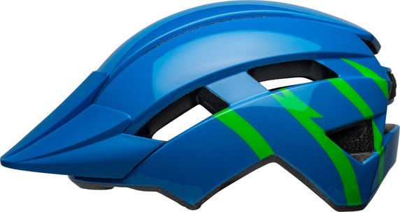 Bell Sidetrack II Youth Helmet Blue/Green