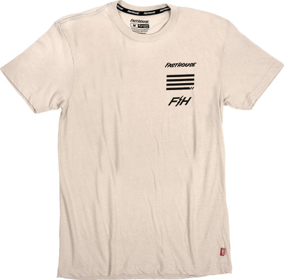 Fasthouse Trace SS Tech T-Shirt Cream 2023