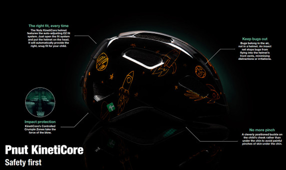 Lazer P'Nut KinetiCore Toddler Brown Leopard Helmet Unisize