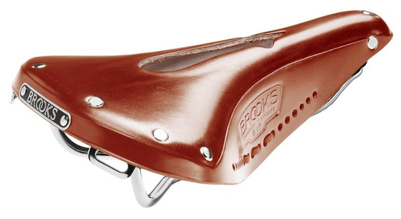 Brooks B17 Standard Imperial Laced Chrome Rail Leather Saddle